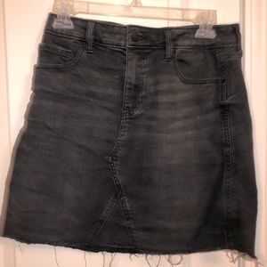 Black jean skirt (6)